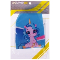 Шапочка для плавания детская ONLYTOP &laquo;Единорожка&raquo;, тканевая, обхват 46-52 см