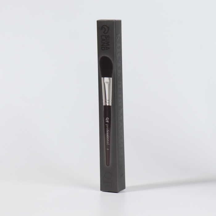 Кисть для макияжа &laquo;PREMIUM&raquo;, 18 см, цвет чёрный