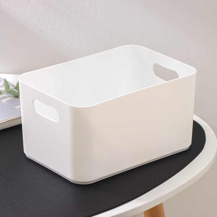 Корзина для хранения Joy, 2,3 л, 23&times;16&times;12 см, цвет белый