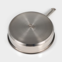 Кастрюля - сотейник Доляна &laquo;Грейт&raquo;, 3.5 л, d=26 см, капсульное дно, индукция