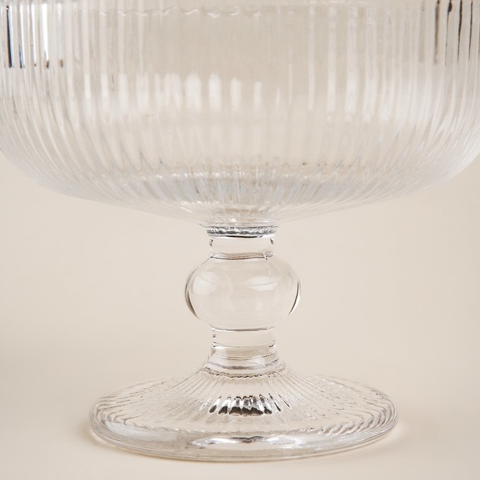 Креманка стеклянная SL Home &laquo;Модерн&raquo;, 300 мл, 12&times;10 см, цвет прозрачный