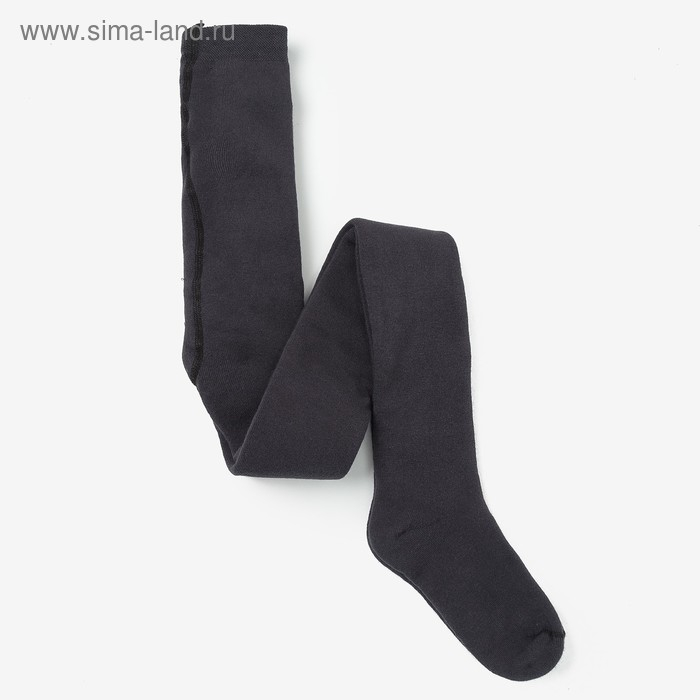 Колготки детские махровые, цвет тёмно-серый, рост 134-140 см Колготки детские махровые, цвет тёмно-серый, рост 134-140 см