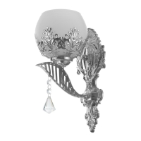 Бра "Федерика" Е27 40Вт хром 12х16,5х28 см Бра "Федерика" Е27 40Вт хром 12х16,5х28 см