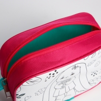 Сумка детская для девочки через плечо "Зайчик с букетом" 17х13х5 см Сумка детская для девочки через плечо "Зайчик с букетом" 17х13х5 см