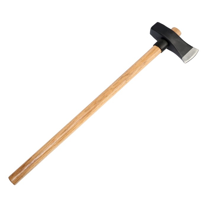 Колун-кувалда кованый ТУНДРА ПРОФИ, обратный всад, рукоятка из бука, с защитой, 3.6 кг Колун-кувалда кованый ТУНДРА ПРОФИ, обратный всад, рукоятка из бука, с защитой, 3.6 кг