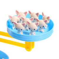 Развивающий набор «Умные весы», котик, по методике Монтессори Развивающий набор «Умные весы», котик, по методике Монтессори