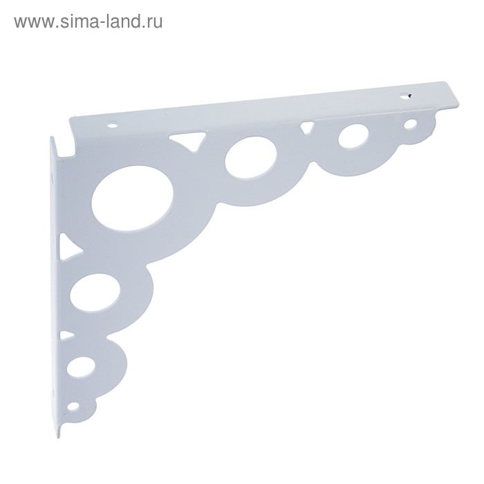 Кронштейн декоративный 182х182 мм, белый, 40 шт Кронштейн декоративный 182х182 мм, белый, 40 шт