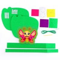 Набор для создания сумки из фетра &laquo;&lrm;Бабочка&raquo;&lrm; с термонаклейкой