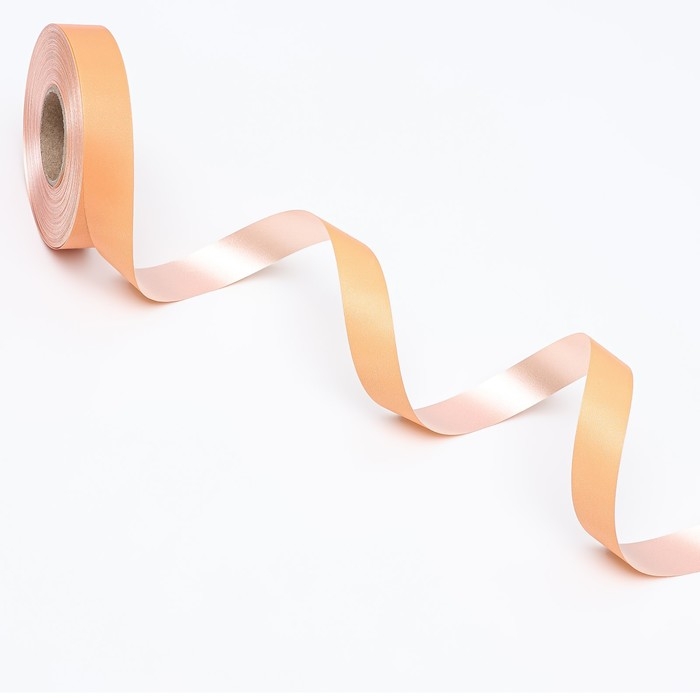 Лента полипропиленовая Лента полипропиленовая "Matte" для декора и подарков, кремовая, 2 см х 50 м