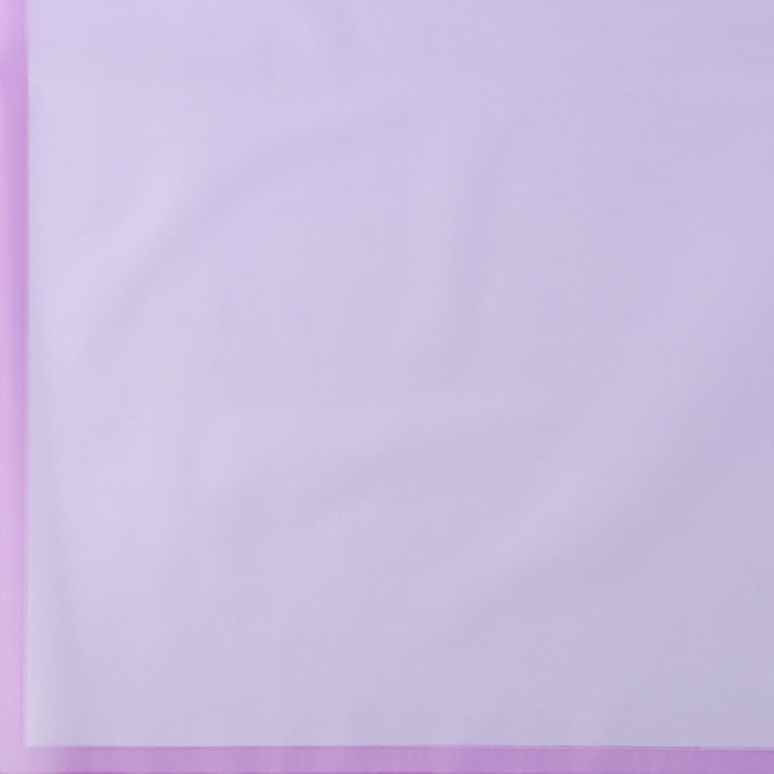 Плёнка для цветов матовая упаковочная &laquo;Кайма&raquo; лаванда + сирень 0,5х9 м