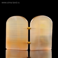 Икона &laquo;Матрона&raquo;, с молитвой, селенит