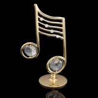 Сувенир &laquo;Ноты&raquo;, 5,5&times;3,2&times;9 см, с кристаллами