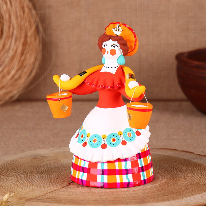 Дымковская игрушка Дымковская игрушка "Барыня-водоноска"