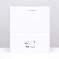 Пакет ламинированный &laquo;Белый&raquo;, ML 23 &times; 27 &times; 11.5 см