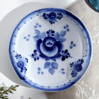 Набор для специй &laquo;Ромашка&raquo;, 4 предмета, гжель