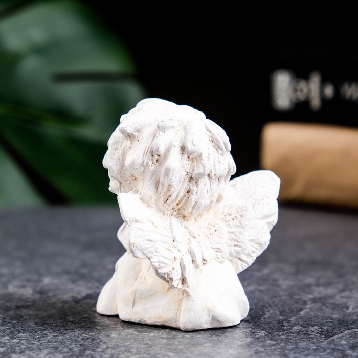 Фигура Фигура "Ангел мечтает" позолота, 6х6,5х5,5см