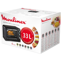 Мини-печь Moulinex OX464810, 1600 Вт, 33 л, 240&deg;С, 6 программ, чёрная