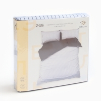Постельное бельё Этель дуэт Stripes 150х215см-2 шт, 225х240см, 50х70&plusmn;3 см-2 шт, новосатин