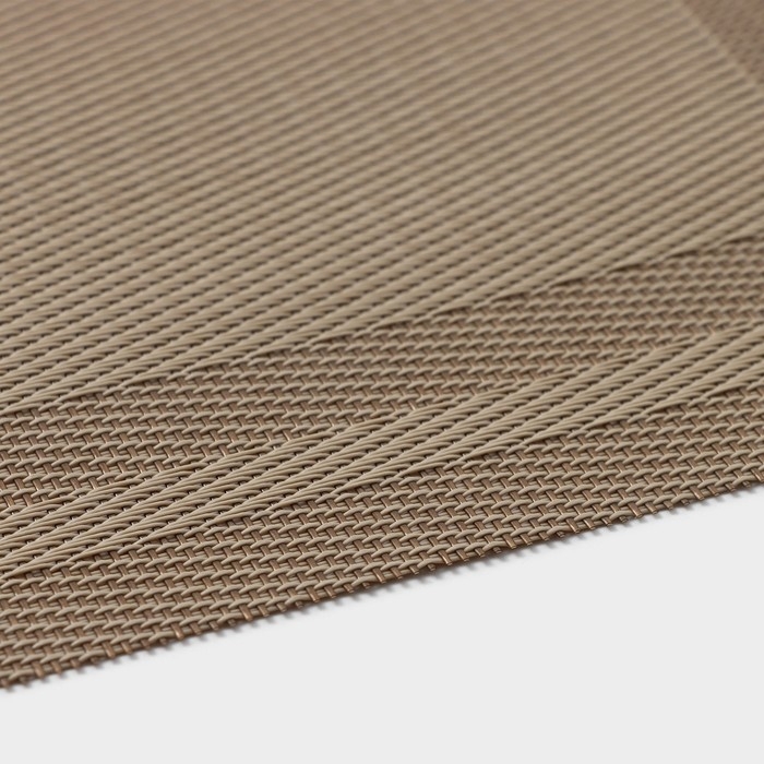 Салфетка сервировочная на стол Доляна «Окно», 45×30 см, цвет бежевый Салфетка сервировочная на стол Доляна «Окно», 45×30 см, цвет бежевый