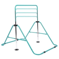 Гимнастическая перекладина детская с регулируемой высотой, цвет зелёный Гимнастическая перекладина детская с регулируемой высотой, цвет зелёный