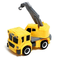 Конструктор винтовой «Кран», 2 в 1 робот-машина Конструктор винтовой «Кран», 2 в 1 робот-машина