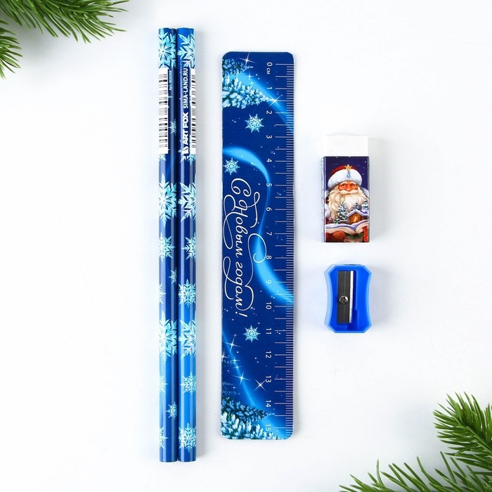 Подарочный набор новогодний &laquo;С Новым годом&raquo;, 5 предметов