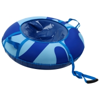 Тюбинг-ватрушка &laquo;На волне&raquo; &laquo;Волна&raquo;, диаметр чехла 93 см