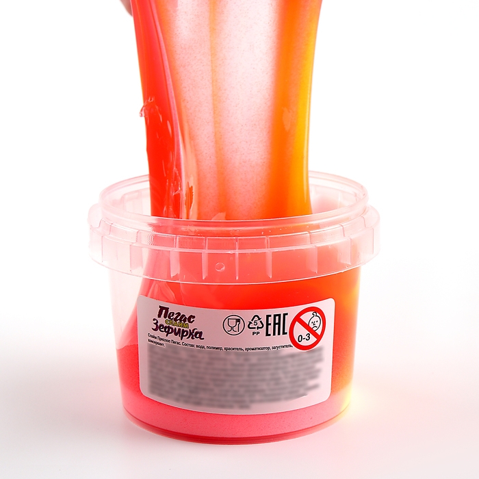 Слайм «Зефирка», цвет красный, жёлтый 100 г Слайм «Зефирка», цвет красный, жёлтый 100 г