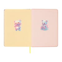 Записная книжка подарочная 96л,линия, цветной срез,обложка ПВХ 3D Мишка (17,7х12,4см) Записная книжка подарочная 96л,линия, цветной срез,обложка ПВХ 3D Мишка (17,7х12,4см)
