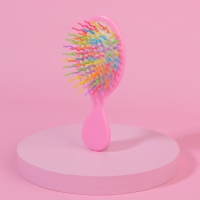 Расчёска - мини массажная, 6 × 14,5 см, рисунок МИКС Расчёска - мини массажная, 6 × 14,5 см, рисунок МИКС