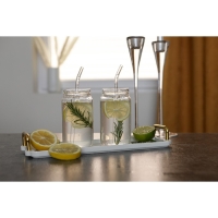 Стакан стеклянный с крышкой &laquo;Базис&raquo;, 400 мл