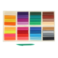 Пластилин мягкий (восковой), 32 цвета, 475 г, "Фантазия", МИКС Пластилин мягкий (восковой), 32 цвета, 475 г, "Фантазия", МИКС