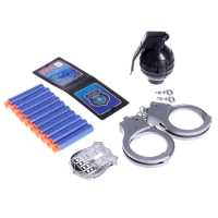 Набор полицейского &laquo;АК-47&raquo;, 6 предметов, автомат стреляет мягкими пулями