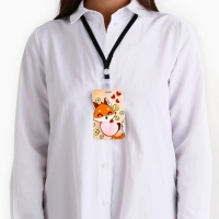 Чехол для бейджа &laquo;Милаш&raquo;, 6,9 х 11 см