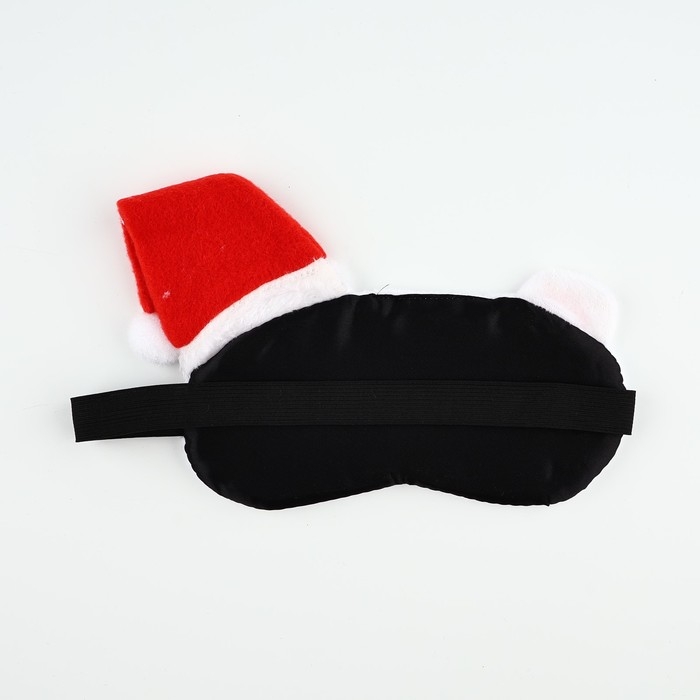 Новый год. Маска для сна формовая «Медвежонок», 19,3 х 11 см Новый год. Маска для сна формовая «Медвежонок», 19,3 х 11 см