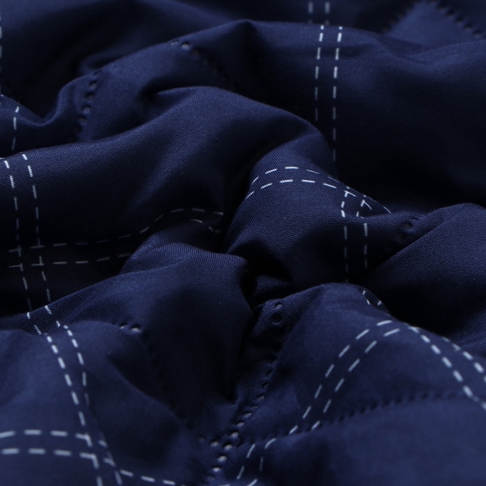 Покрывало LoveLife евро макси Cage: dark blue 240*210&plusmn;5см, микрофайбер, 100% п/э