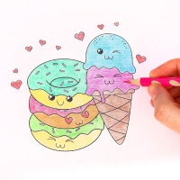 Цветные карандаши, 12 цветов, трехгранные, Холодное сердце Цветные карандаши, 12 цветов, трехгранные, Холодное сердце