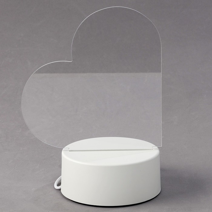 Световой планшет для рисования в темноте, сердце, пластиковый Световой планшет для рисования в темноте, сердце, пластиковый