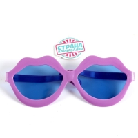 Очки-гигант &laquo;Поцелуй&raquo;, 26&times;10 см, цвета МИКС