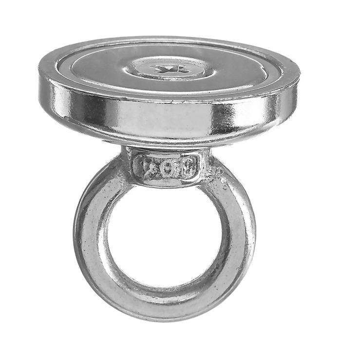 Магнит неодимовый Cartage с петлёй для авто, d 32 мм, сцепление 17 кг Магнит неодимовый Cartage с петлёй для авто, d 32 мм, сцепление 17 кг