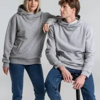 Толстовка Kulonga Terry, серый меланж, размер XS