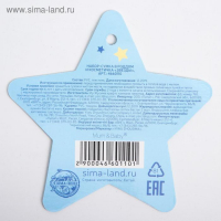 Сумка в роддом с косметичкой «Звёзды», набор 2 шт., 50х31/36х25, цвет прозрачный/голубой, Mum&Baby Сумка в роддом с косметичкой «Звёзды», набор 2 шт., 50х31/36х25, цвет прозрачный/голубой, Mum&Baby