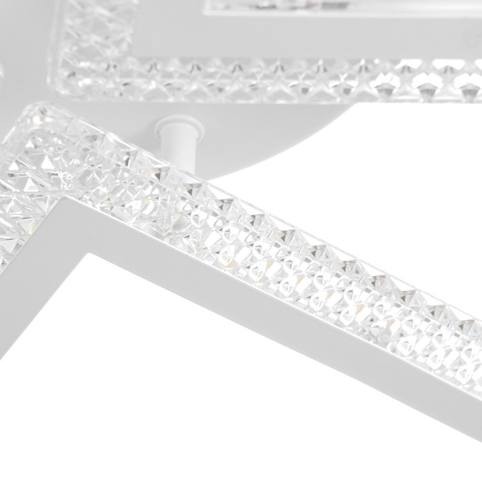 Люстра светодиодная дим. LOSANGA ДУ 3 реж. , 72Вт белый &Oslash;71.5х7.5см Ritter