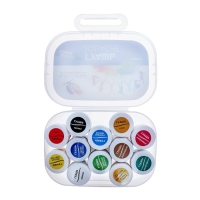 Гуашь 12 цветов х 20 мл Луч "Классика", в контейнере Гуашь 12 цветов х 20 мл Луч "Классика", в контейнере