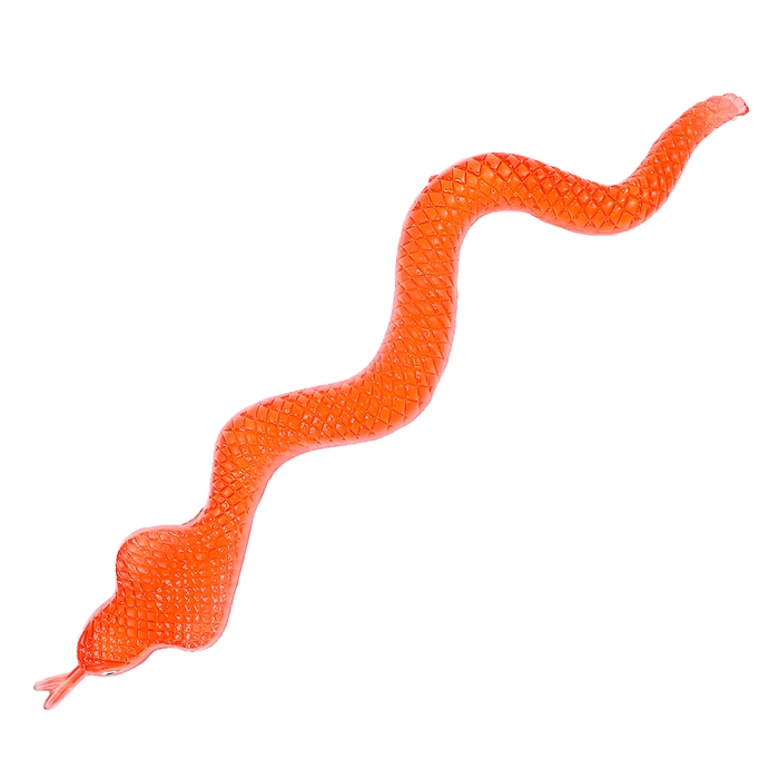 Новый год! Игрушка-антистресс &laquo;Змейка&raquo;, липучка, на блистере