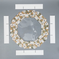 Коробка кондитерская, упаковка, &laquo;For you with love&raquo;, 29 х 29 х 5 см