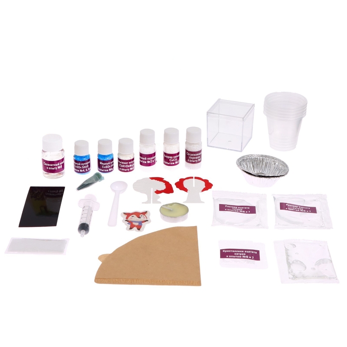 Набор для опытов &laquo;Тайны времён года&raquo;, 12 опытов, в пакете