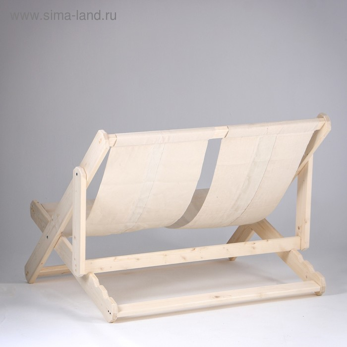 Шезлонг двухместный, ткань, хвоя, 100×115×78см Шезлонг двухместный, ткань, хвоя, 100×115×78см