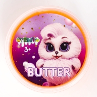 Слайм «Стекло», серия Butter, оранжевый цвет, 75 г Слайм «Стекло», серия Butter, оранжевый цвет, 75 г