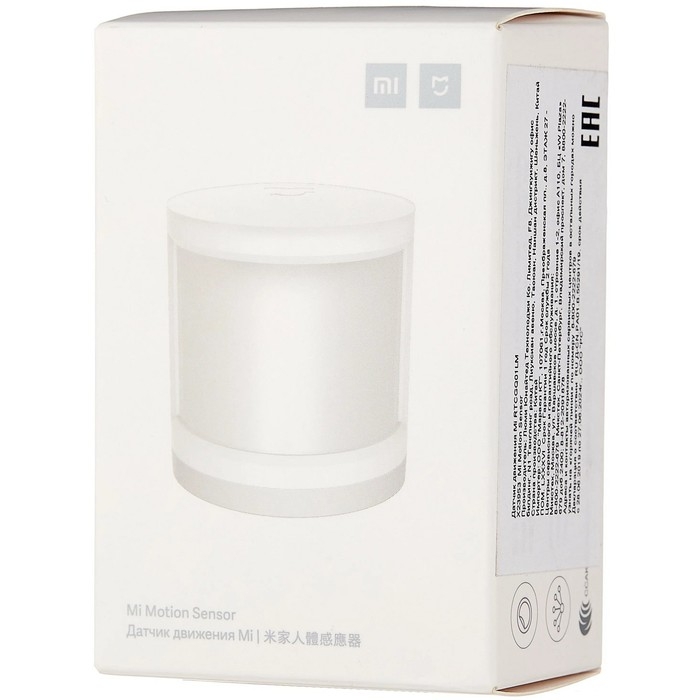 Датчик движения Xiaomi Mi Motion Sensor (YTC4041GL), 170°, CR2450, белый Датчик движения Xiaomi Mi Motion Sensor (YTC4041GL), 170°, CR2450, белый